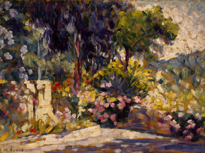 Henri Cross - The Flowered Terrace | Анри Кросс
