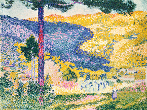 Henri Cross - Valley with Fir | Анри Кросс