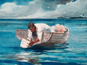 Winslow Homer - he Water Fan, 1889 | Уинслоу Хомер Winslow Homer - he Water Fan, 1889 | Уинслоу Хомер