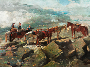 Winslow Homer - Mount Washington, 1869 | Уинслоу Хомер