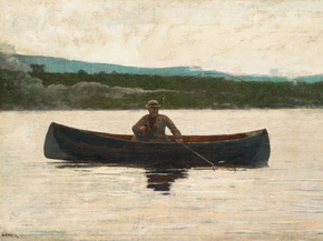 Winslow Homer - Playing a Fish, 1875 | Уинслоу Хомер Winslow Homer - Playing a Fish, 1875 | Уинслоу Хомер