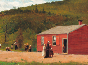 Winslow Homer - School Time, 1874 | Уинслоу Хомер