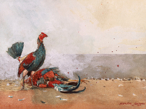 Winslow Homer - The Cock Fight, 1885 | Уинслоу Хомер