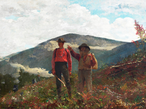 Winslow Homer - Two Guides, 1877 | Уинслоу Хомер