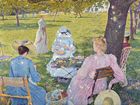 Theo Van Rysselberghe - In July | Тео ван Рейссельберге
