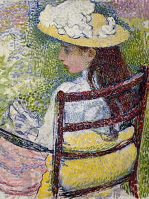 Theo Van Rysselberghe - Jeanne Pissarro | Тео ван Рейссельберге