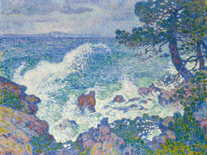 Theo Van Rysselberghe | Тео ван Рейссельберге - Восточный ветер