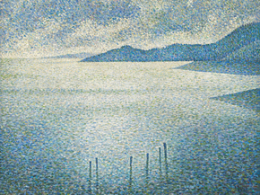Theo Van Rysselberghe | Тео ван Рейссельберге - Прибрежная сцена