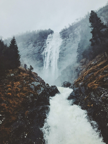 Норвегия. Водопад