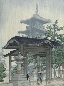 Хасуй Кавасэ - De Zensetsu tempel in Sanshu Хасуй Кавасэ - De Zensetsu tempel in Sanshu