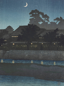 Хасуй Кавасэ - Nagare pleasure quarter, Kanazawa