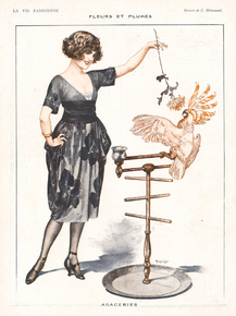 La Vie Parisienne - Fleurs et Plumes