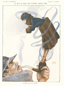 La Vie Parisienne - Il N'y a pas de Fumee Sans Feu, L'Ame de la Pipe