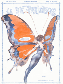 La Vie Parisienne - La Messagere de L'ete