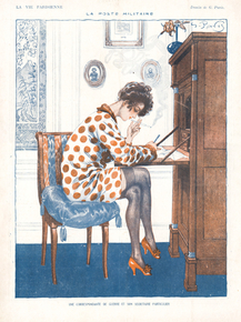 La Vie Parisienne - La Poste Militaire