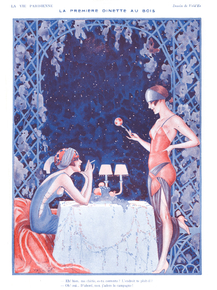 La Vie Parisienne - La Premiere Dinette au Bois