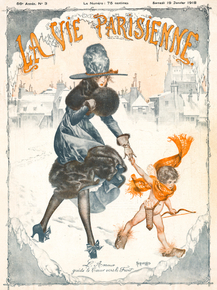 La Vie Parisienne - L'Amour Guide le Cœur vers le Front