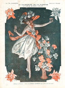 La Vie Parisienne - Le Calendrier de la Floreine
