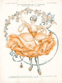 La Vie Parisienne - Le Calendrier de la Floreine Parfum D'Octobre La Rose