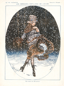 La Vie Parisienne - Les Derniers Papillons de L'Hiver