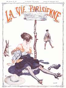 La Vie Parisienne - Les Poilus sont Autorises Chasser sans Permis