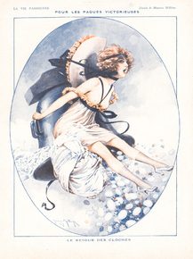 La Vie Parisienne - Pour Les Pâques Victorieuses Les Retour des Cloches