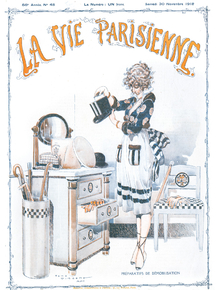 La Vie Parisienne - Preparatifs de Demobilisation