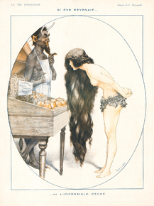 La Vie Parisienne - Si eve Revenait ou L'impossible Peche