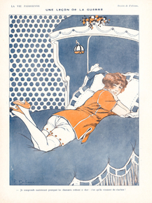 La Vie Parisienne - Une Lecon de la Cuerre