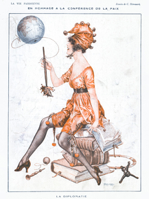 La Vie Parisienne - En Hommage a la Conference de la Paix
