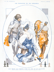 La Vie Parisienne - Un Probleme de Jeu D'Echecs