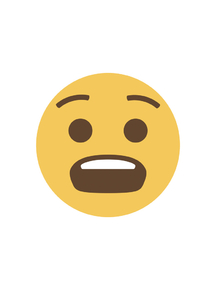 Emoji | Встревоженное эмодзи