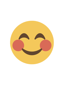 Emoji | Эмодзи со скромной улыбкой
