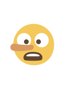 Emoji | Врущее эмодзи
