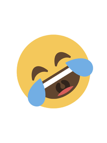 Emoji | Эмодзи - Валяюсь по полу от смеха