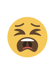 Emoji | Усталое Эмодзи