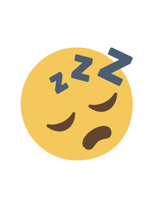 Emoji | Спящее эмодзи
