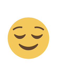 Emoji | Умиротворенное эмодзи