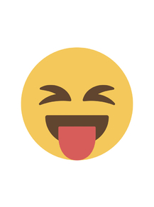 Emoji | Прищурившееся эмодзи с языком
