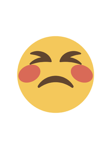 Emoji | Смущённое эмодзи