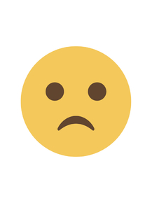 Emoji | Хмурое эмодзи