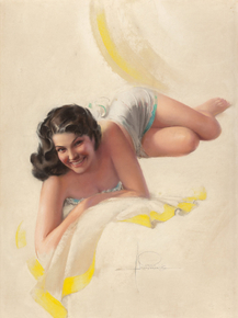 Rolf Armstrong - Bathing Beauty | Рольф Армстронг