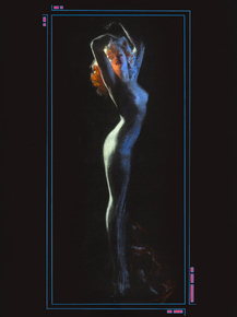 Rolf Armstrong - Midnight Nymph | Рольф Армстронг