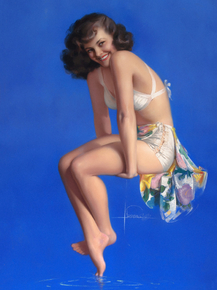Rolf Armstrong - Twinkle Toes, 1947 | Рольф Армстронг