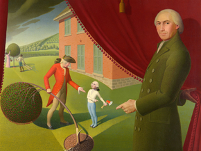 Grant Wood | Грант Вуд - Басня Парсона Уимса