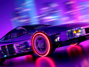Synthwave Car | Синтвейв машина
