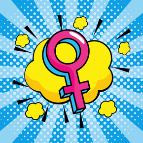 Girl: Pop Art | Девушка: Поп Арт