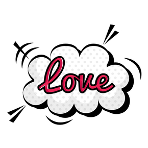 Pop Art - Love | Поп-арт