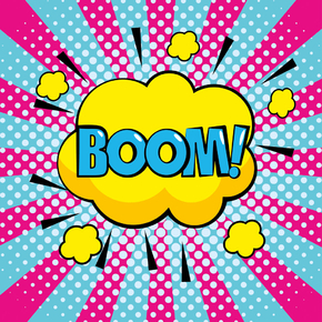 Pop Art - Boom! | Поп-арт