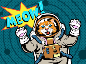 Pop Art - Meow! | Поп-арт